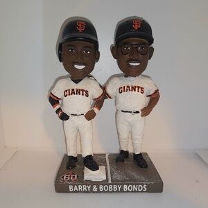 San Francisco Giants Barry Bonds & Bobby Bonds Bobblehead SGA loose no box